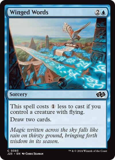 Winged Words (Foundations Jumpstart) Medium Play