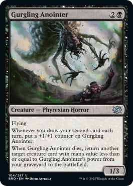 Gurgling Anointer (The Brothers' War) Medium Play Foil