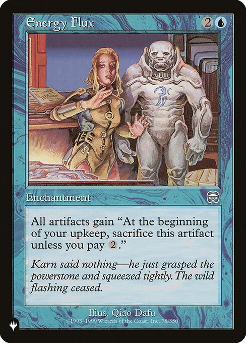 Energy Flux (The List) Near Mint