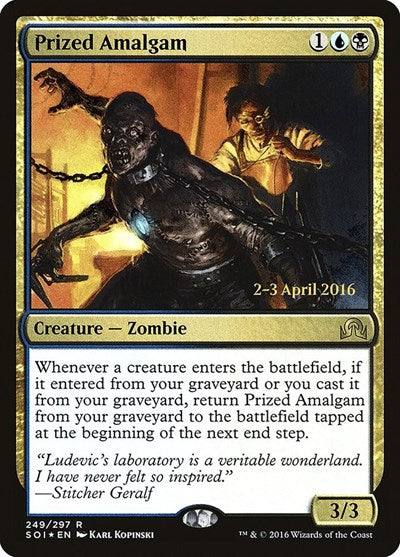 Prized Amalgam (Promos: Prerelease Cards) Near Mint Foil