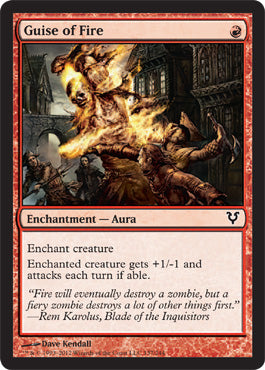 Guise of Fire (Avacyn Restored) Medium Play