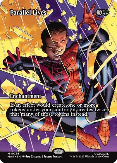 Parallel Lives (Borderless) (Marvel Eternal-Legal) Near Mint Foil