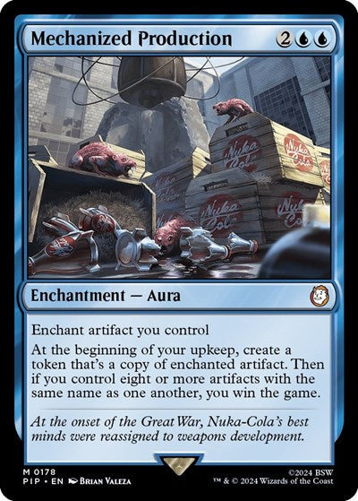 Mechanized Production (Universes Beyond: Fallout) Light Play Foil