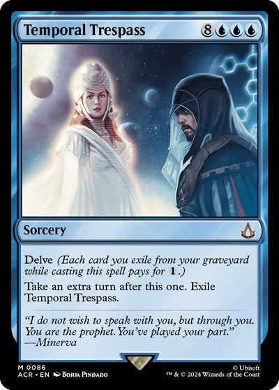 Temporal Trespass (Universes Beyond: Assassin's Creed) Light Play