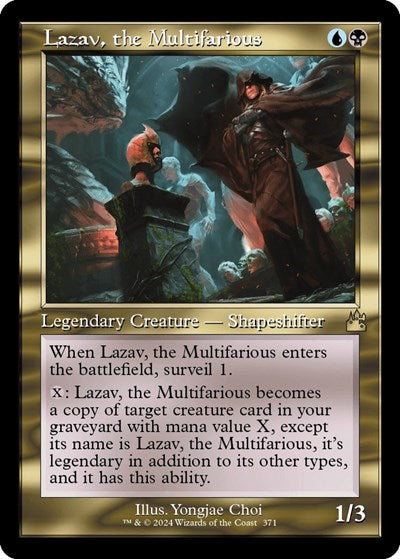 Lazav, the Multifarious (Retro Frame) (Ravnica Remastered) Near Mint Foil