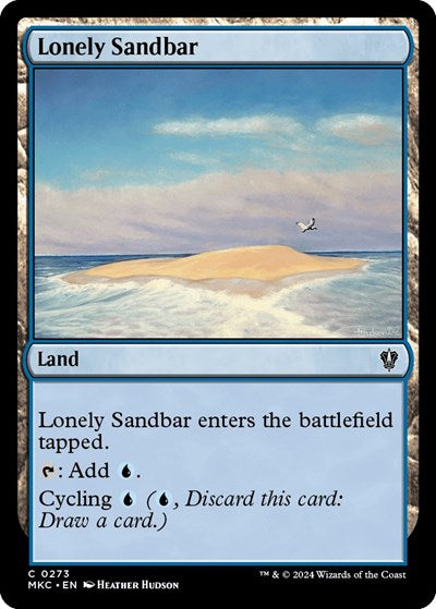 Lonely Sandbar (Commander: Murders at Karlov Manor) Light Play