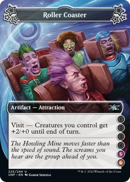 Roller Coaster (5-6) (Unfinity) Light Play Foil
