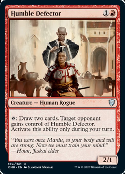 Humble Defector (Commander Legends) Medium Play Foil