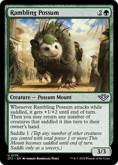 Rambling Possum (Outlaws of Thunder Junction) Light Play