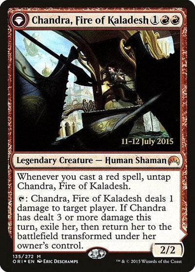 Chandra, Fire of Kaladesh (Promos: Prerelease Cards) Near Mint Foil
