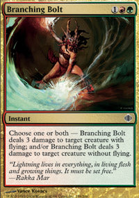 Branching Bolt (Shards of Alara) Light Play Foil