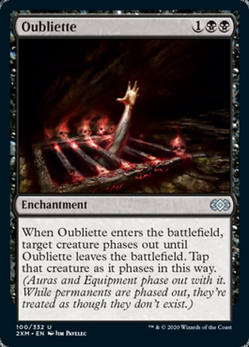 Oubliette (Double Masters) Light Play Foil