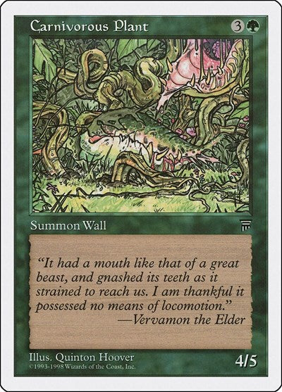 Carnivorous Plant (Anthologies) Medium Play