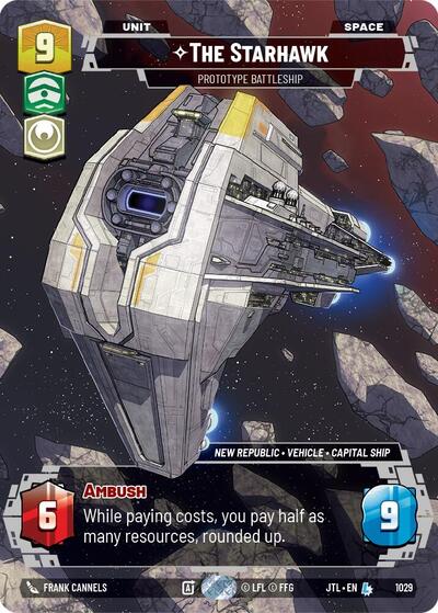 The Starhawk Prototype Battleship (Prestige) (Jump to Lightspeed) Near Mint