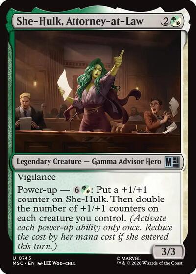 She-Hulk, Attorney-at-Law (Marvel Super Heroes) Near Mint Foil