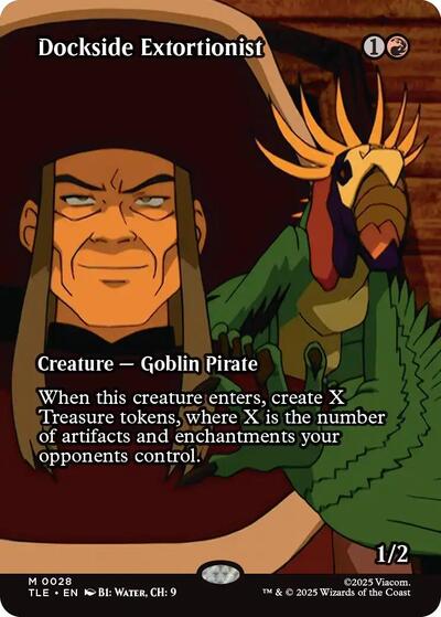 Dockside Extortionist (Borderless) (Avatar: The Last Airbender: Eternal-Legal) Near Mint Foil