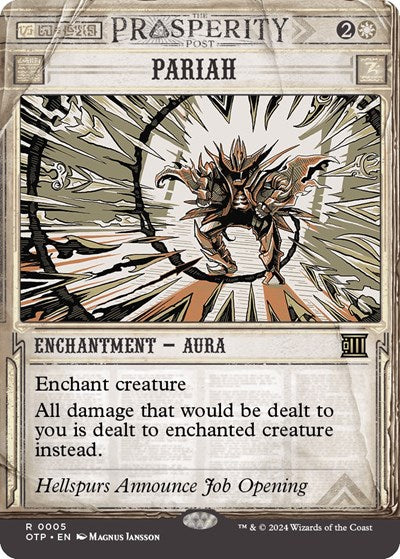 Pariah (Outlaws of Thunder Junction: Breaking News) Near Mint