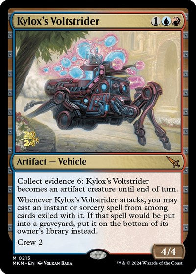 Kylox's Voltstrider (Promos: Prerelease Cards) Light Play Foil