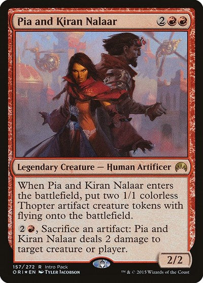 Pia and Kiran Nalaar (Promos: Unique and Miscellaneous) Near Mint Foil