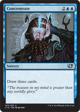 Concentrate (Commander 2014 Edition) Medium Play