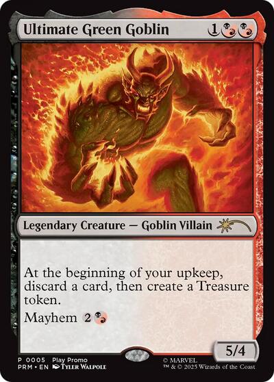 Ultimate Green Goblin (Promos: Play) Near Mint Foil