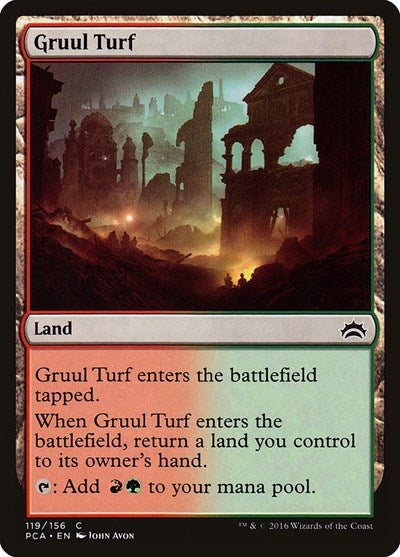 Gruul Turf (Planechase Anthology) Light Play