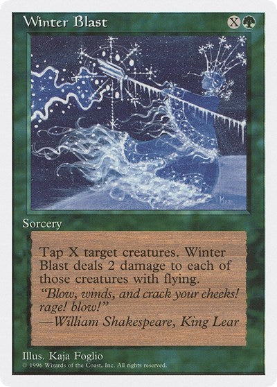 Winter Blast (Introductory Two-Player Set) Light Play