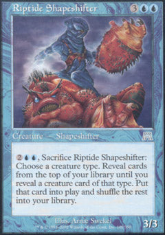 Riptide Shapeshifter (Onslaught) Medium Play Foil