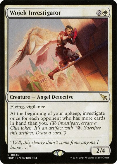Wojek Investigator (b) (Murders at Karlov Manor) Light Play Foil