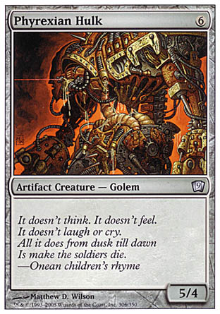 Phyrexian Hulk (9th Edition) Damaged / Poor