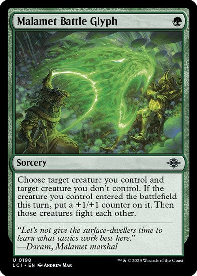 Malamet Battle Glyph (The Lost Caverns of Ixalan) Medium Play