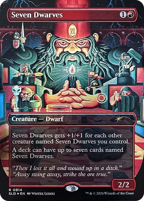 Seven Dwarves (Secret Lair) Near Mint Foil