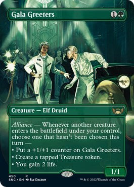 Gala Greeters (English) (Promos: Unique and Miscellaneous) Light Play Foil