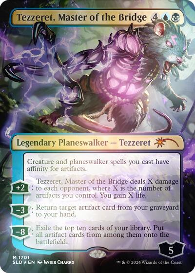 Tezzeret Master of the Bridge Rainbow Foil|0|0|0.00