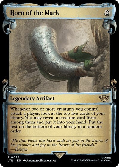 Horn of the Mark (Showcase Scrolls) (Universes Beyond: The Lord of the Rings: Tales of Middle-earth) Near Mint Foil