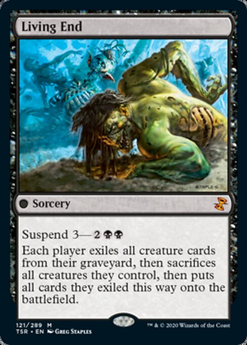 Living End (Time Spiral Remastered) Medium Play Foil