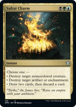 Sultai Charm (Commander: Dominaria United) Near Mint