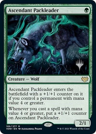 Ascendant Packleader (Promo Pack: Kamigawa: Neon Dynasty) Near Mint Foil