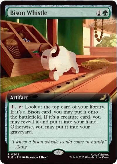 Bison Whistle Extended Art|1|0|0.00