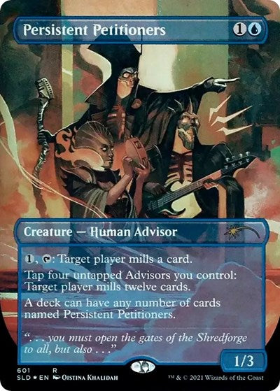 Persistent Petitioners (601) (Secret Lair) Near Mint Foil