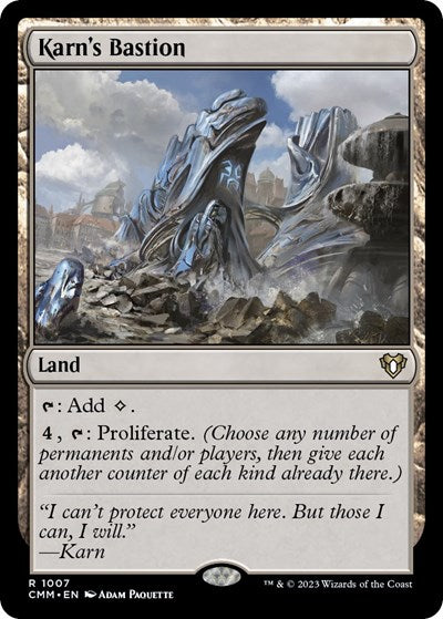 Karn's Bastion (Commander Masters) Near Mint