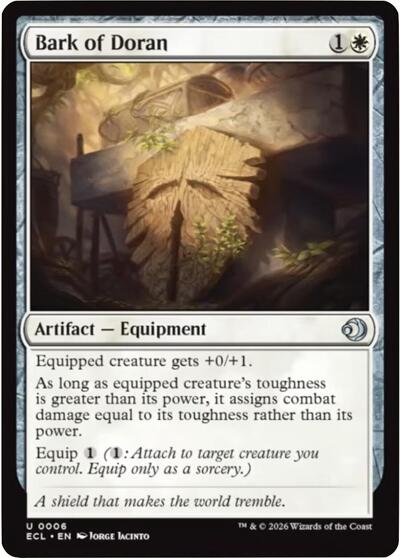 Bark of Doran (Lorwyn Eclipsed) Near Mint