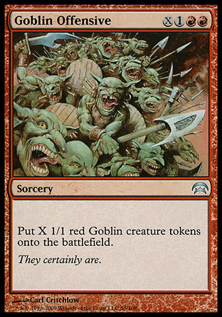 Goblin Offensive (Planechase) Medium Play