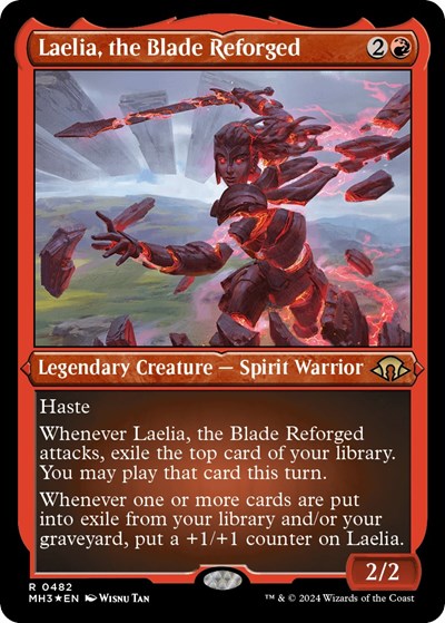 Laelia, the Blade Reforged (Foil Etched) (Modern Horizons 3) Near Mint Foil