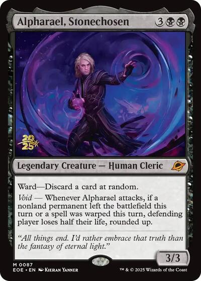 Alpharael, Stonechosen (Promos: Prerelease Cards) Near Mint Foil