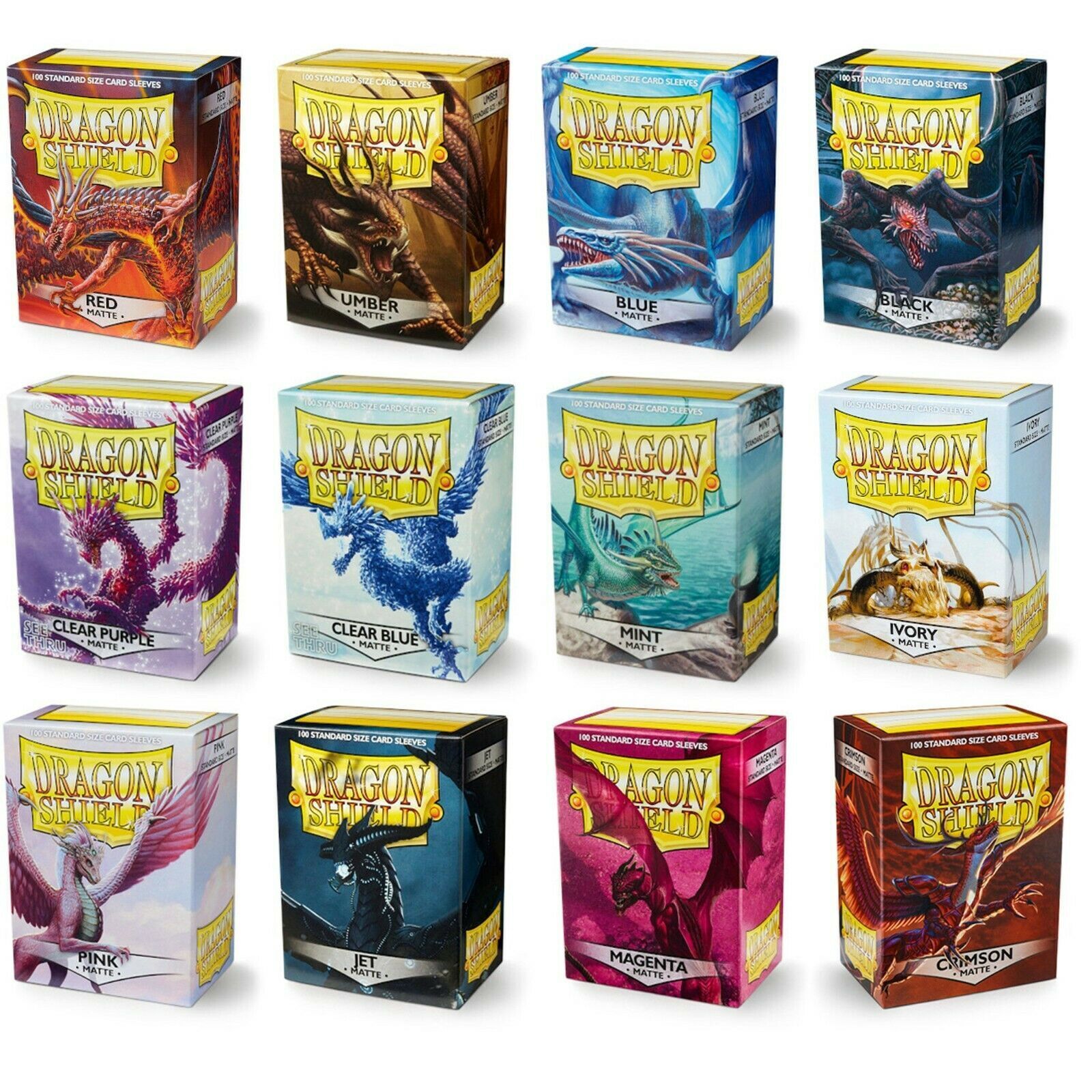 Dragon Shield Matte Sleeves (100ct) (100% off)