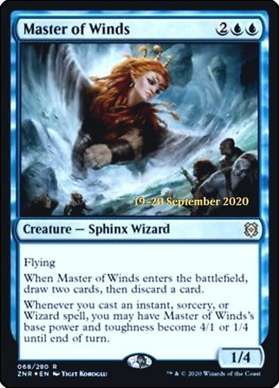 Master of Winds (Promos: Prerelease Cards) Near Mint Foil