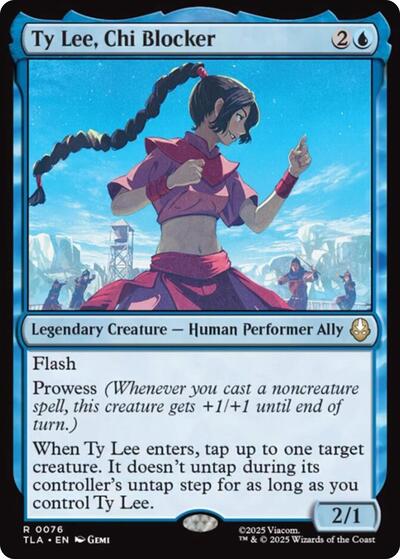 Ty Lee, Chi Blocker (Avatar: The Last Airbender) Medium Play Foil
