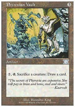 Phyrexian Vault (Classic 6th Edition) Medium Play