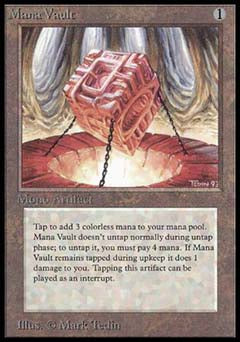 Mana Vault (Beta) Near Mint